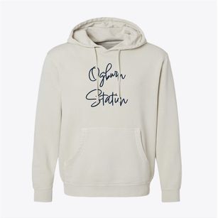 Ogburn Station North Carolina Freestyle Pigment-Dyed Hoodie