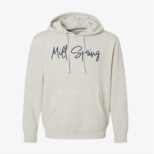 Mill Spring North Carolina Freestyle Pigment-Dyed Hoodie