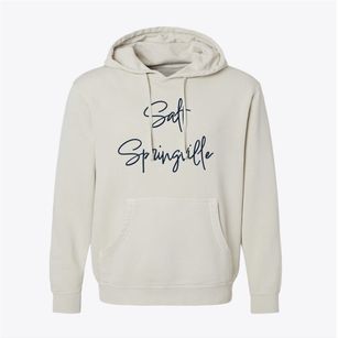 Salt Springville New York Freestyle Pigment-Dyed Hoodie