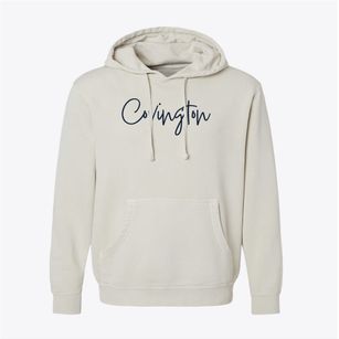 Covington North Carolina Freestyle Pigment-Dyed Hoodie