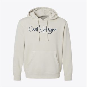 Castle Hayne North Carolina Freestyle Pigment-Dyed Hoodie