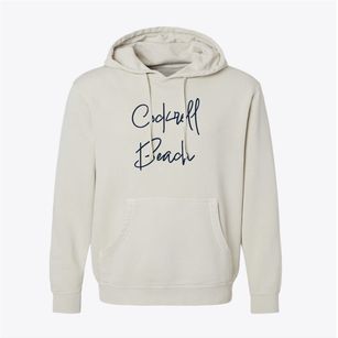 Cockrell Beach North Carolina Freestyle Pigment-Dyed Hoodie