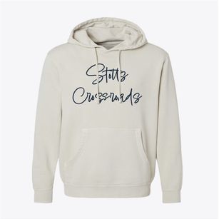 Stotts Crossroads North Carolina Freestyle Pigment-Dyed Hoodie