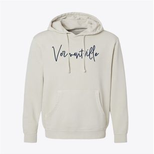 Vermontville New York Freestyle Pigment-Dyed Hoodie