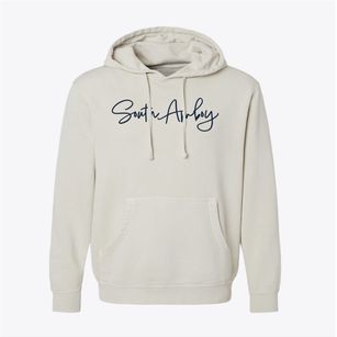 South Amboy New Jersey Freestyle Pigment-Dyed Hoodie