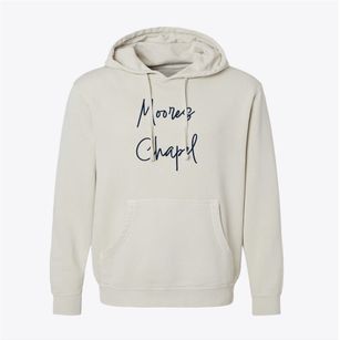 Moores Chapel North Carolina Freestyle Pigment-Dyed Hoodie