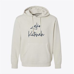 Lake Katonah New York Freestyle Pigment-Dyed Hoodie