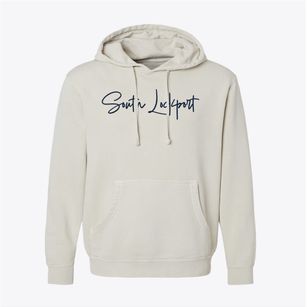 South Lockport New York Freestyle Pigment-Dyed Hoodie
