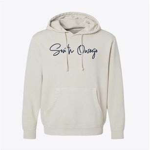 South Owego New York Freestyle Pigment-Dyed Hoodie