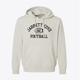 Jarrett Cove North Carolina Football Pigment-Dyed Hoodie