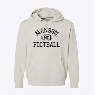 Manson North Carolina Football Pigment-Dyed Hoodie