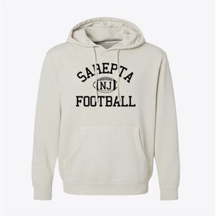 Sarepta New Jersey Football Pigment-Dyed Hoodie