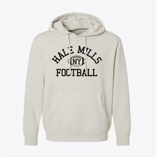 Hale Mills New York Football Pigment-Dyed Hoodie