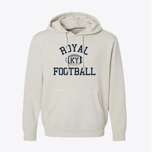 Royal Kentucky Football Pigment-Dyed Hoodie