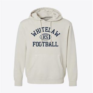 Whitelaw Kansas Football Pigment-Dyed Hoodie