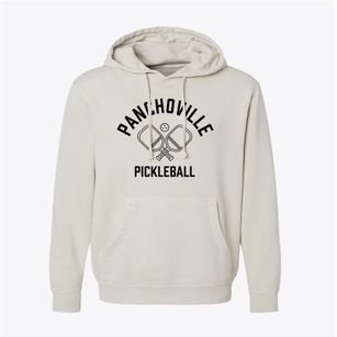 Panchoville Louisiana Pickleball Pigment-Dyed Hoodie