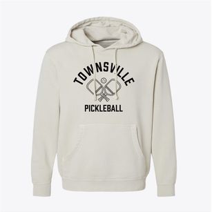 Townsville North Carolina Pickleball Pigment-Dyed Hoodie