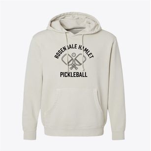 Rosendale Hamlet New York Pickleball Pigment-Dyed Hoodie