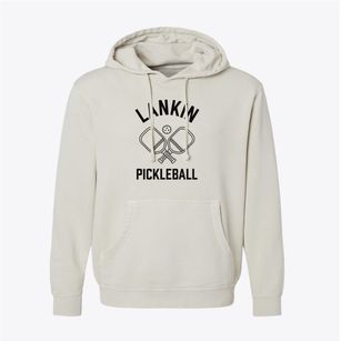 Lankin North Dakota Pickleball Pigment-Dyed Hoodie