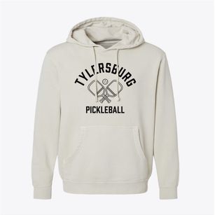 Tylersburg Pennsylvania Pickleball Pigment-Dyed Hoodie