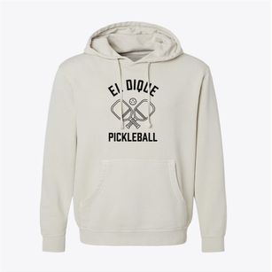 El Dique Puerto Rico Pickleball Pigment-Dyed Hoodie