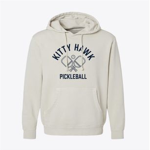 Kitty Hawk North Carolina Pickleball Pigment-Dyed Hoodie