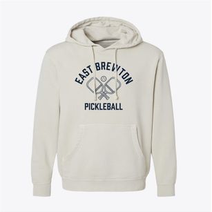 East Brewton Alabama Pickleball Pigment-Dyed Hoodie