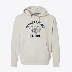 Roaring Springs Tennessee Pickleball Pigment-Dyed Hoodie