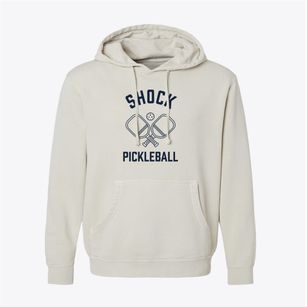 Shock West Virginia Pickleball Pigment-Dyed Hoodie