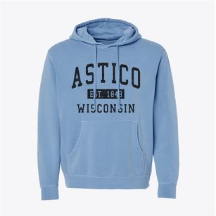 Astico Wisconsin Classic Established Pigment-Dyed Hoodie