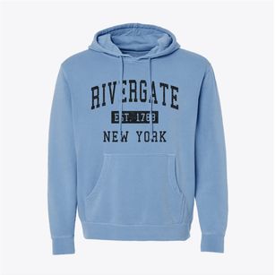 Rivergate New York Classic Established Pigment-Dyed Hoodie