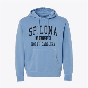 Spilona North Carolina Classic Established Pigment-Dyed Hoodie