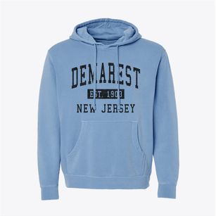 Demarest New Jersey Classic Established Pigment-Dyed Hoodie