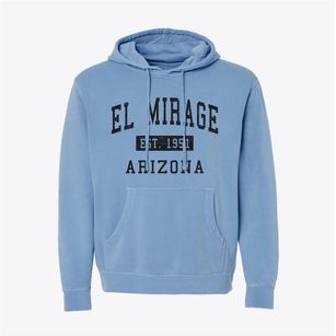 El Mirage Arizona Classic Established Pigment-Dyed Hoodie