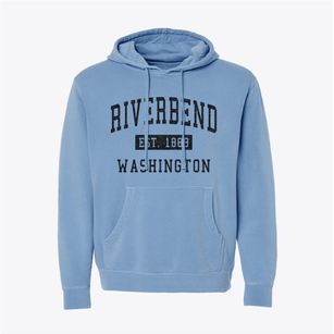 Riverbend Washington Classic Established Pigment-Dyed Hoodie