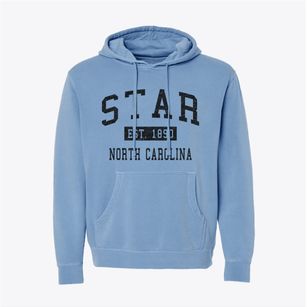 Star North Carolina Classic Established Pigment-Dyed Hoodie