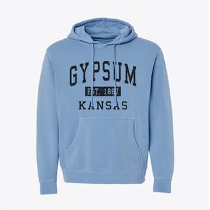 Gypsum Kansas Classic Established Pigment-Dyed Hoodie