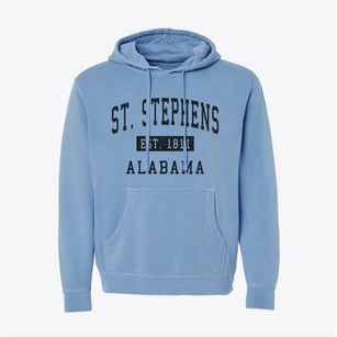 St. Stephens Alabama Classic Established Pigment-Dyed Hoodie