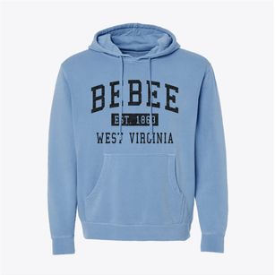Bebee West Virginia Classic Established Pigment-Dyed Hoodie