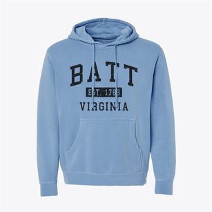 Batt Virginia Classic Established Pigment-Dyed Hoodie