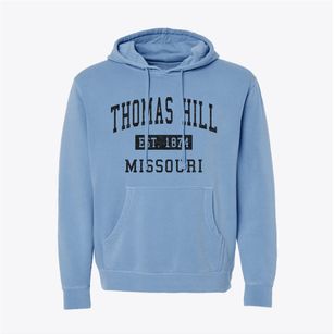 Thomas Hill Missouri Classic Established Pigment-Dyed Hoodie