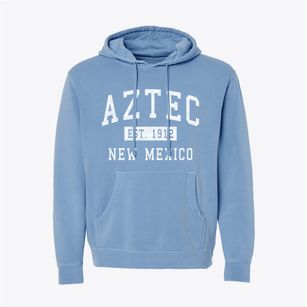 Aztec New Mexico Classic Established Pigment-Dyed Hoodie