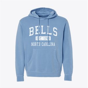 Bells North Carolina Classic Established Pigment-Dyed Hoodie