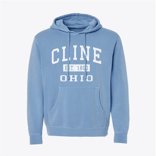 Cline Ohio Classic Established Pigment-Dyed Hoodie