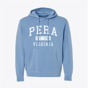 Pera Virginia Classic Established Pigment-Dyed Hoodie
