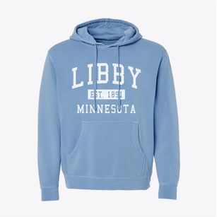 Libby Minnesota Classic Established Pigment-Dyed Hoodie