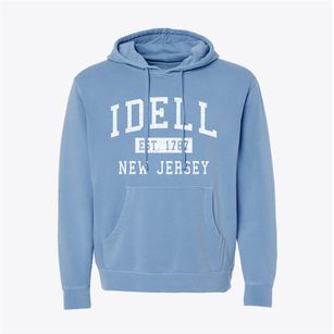 Idell New Jersey Classic Established Pigment-Dyed Hoodie