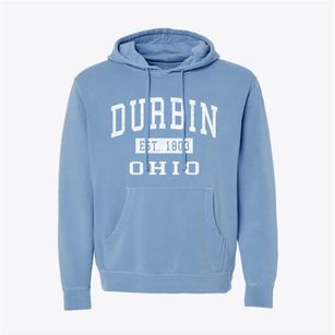 Durbin Ohio Classic Established Pigment-Dyed Hoodie