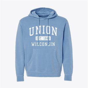 Union Wisconsin Classic Established Pigment-Dyed Hoodie