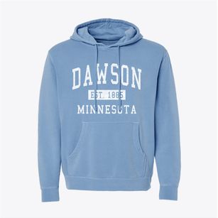 Dawson Minnesota Classic Established Pigment-Dyed Hoodie